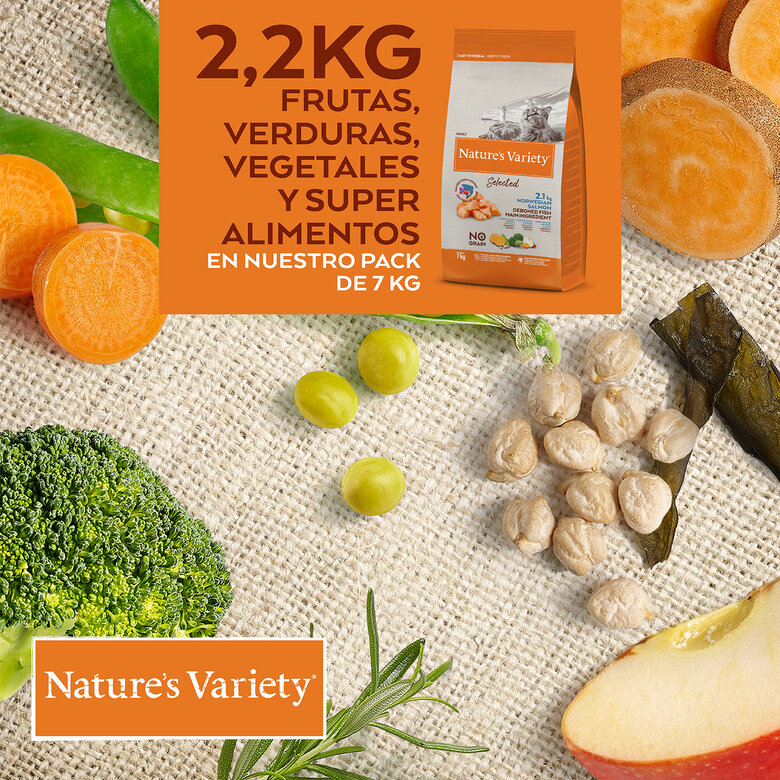 Nature's Variety Selected con salmón noruego para gato image number null